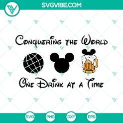 Conquer the world with SVG images for drinking around the map. Perfect for party invites, bar menus, and travelers' blogs.