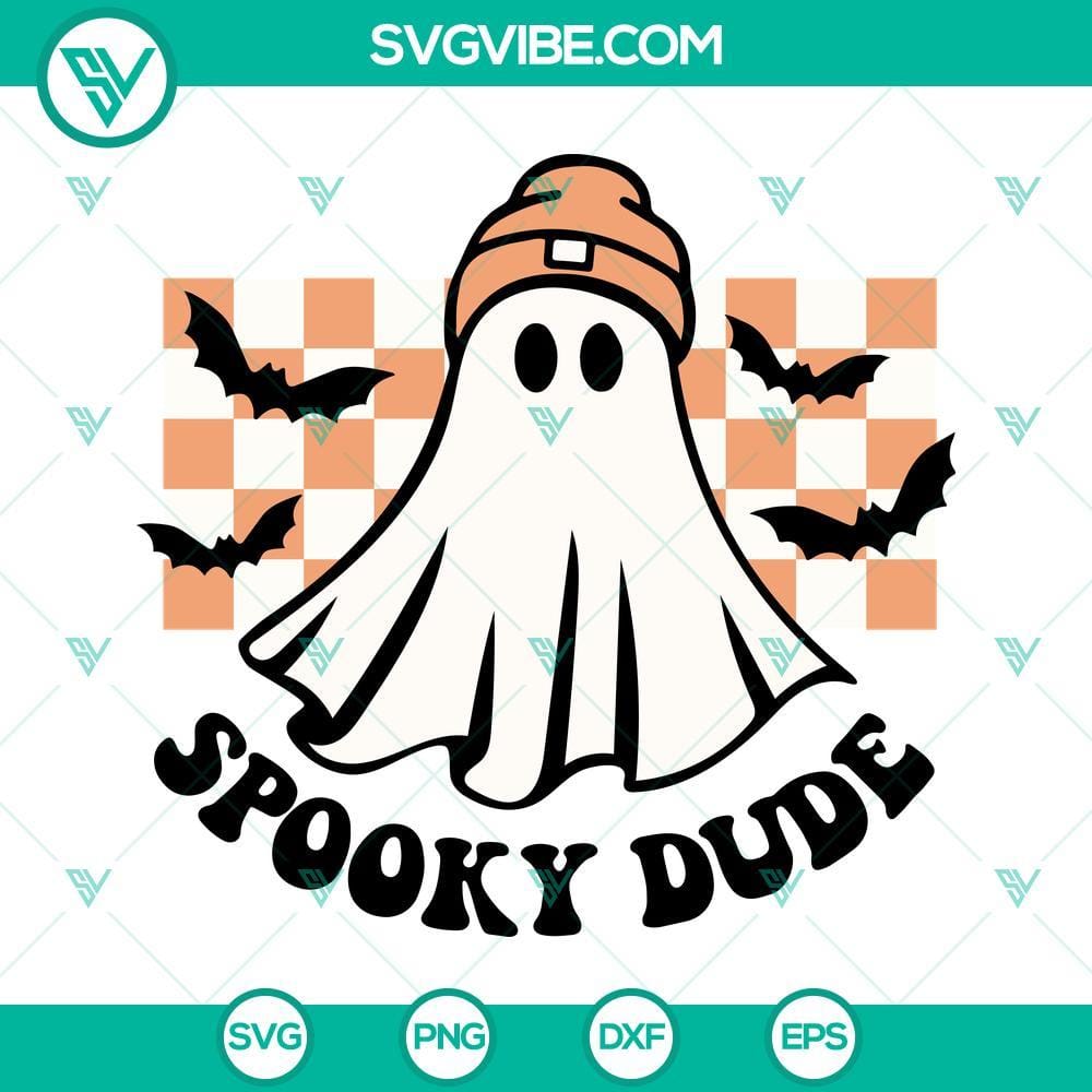 Cool Ghost Bundle SVG Images, Creep It Real SVG Image, Spooky Dude SVG Image, I Cool Ghost Bundle SVGs with Creep It Real, Spooky Dude, and more. Perfect for Halloween crafts.