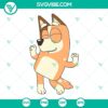 Cool Moms Club Bluey SVG and Chilli Heeler SVG images featuring a funny Bluey Mom design. Perfect for mom-themed digital crafts.