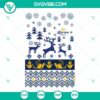 Corona Extra Ugly Christmas Sweater SVG with beer bottles and festive elements for holiday season.