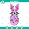 Pastel goth Creepy Easter Eggs SVG bundle featuring Happy Easter theme, perfect for digital crafting projects.