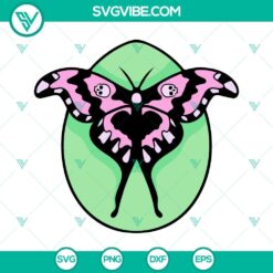 Creepy Easter Eggs SVG File Bundle, Pastel Goth SVG File, Happy Easter 4
