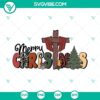 Cross Jesus Merry Christmas SVG featuring Christian Christmas designs in PNG EPS format, perfect for holiday crafting.