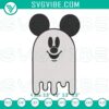 Mickey Ghost Halloween embroidery design file, cute and adorable for crafting projects.