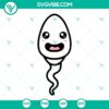 Adorable sperm, kids, and family SVG bundle with funny designs. Ideal for crafting projects and digital downloads.
