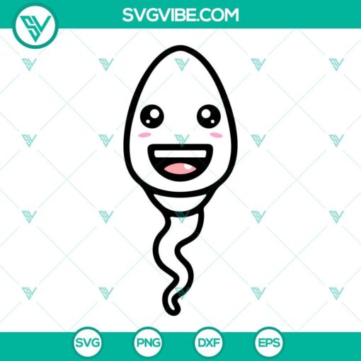 Cute Sperm SVG Download Bundle, Little Cute Kids SVG Images, Family SVG Download, Funny 2