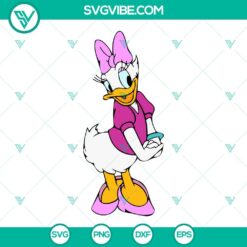 Daisy Duck SVG File Bundle, Disney Donald And Daisy Duck SVG Files, Daisy 8