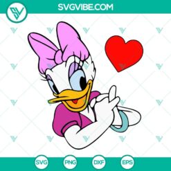 Daisy Duck SVG File Bundle, Disney Donald And Daisy Duck SVG Files, Daisy 10