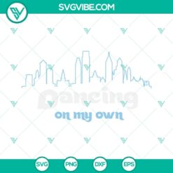 Philadelphia Phillies SVG files featuring a unique "Dancing On My Own" design perfect for fans.