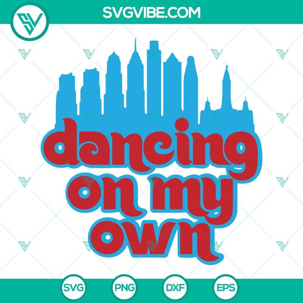 dancing-on-my-own-philly-svg-philadelphia-phillies-baseball-svg-png-dxf-eps-cricut-files-8-mockup.jpg Philadelphia Phillies baseball SVG download featuring "Dancing On My Own Philly" design, available for instant digital download.