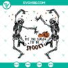 Spooky dancing skeleton SVG images for Halloween designs with a "Tis the Season to be Spooky" text. Great for Halloween decor and crafts.