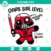 Dark Side Star Wars themed SVG images for Cricut including PNG, DXF, and EPS file formats.