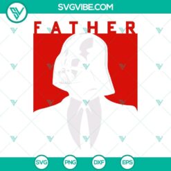 Darth Vader Father and Best Dad galaxy design, Anakin Skywalker SVG download for Father's Day celebration.