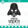 Darth Vader head embroidery file, Star Wars design for machine embroidery, Sith Lord character in digital format.