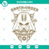 Darth Vader Original Sith Lord SVG image with "Come To The Dark Side" text, ideal for Star Wars fans.