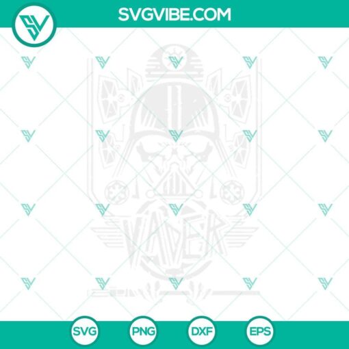 Darth Vader SVG files for download - Star Wars PNG DXF EPS cut images for crafting projects.