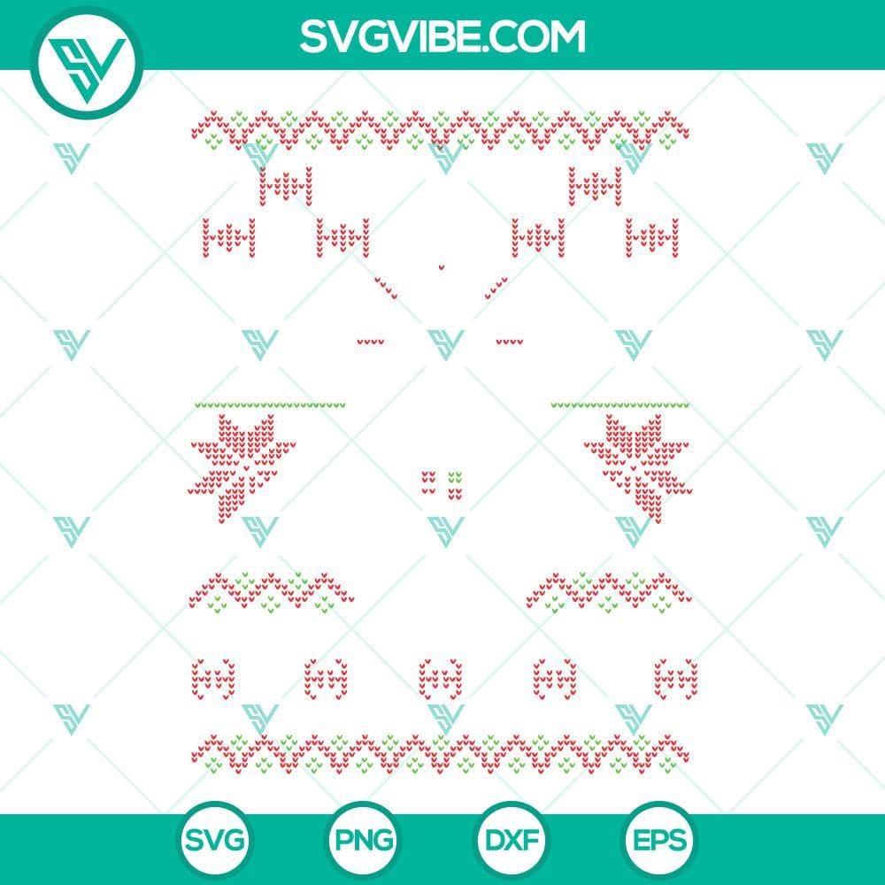 darth-vader-ugly-christmas-sweater-svg-darth-vader-christmas-svg-png-dxf-eps-cut-files-2-mockup.jpg Darth Vader ugly Christmas sweater SVG files with Darth Vader Christmas theme. Ideal for DIY holiday projects.