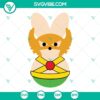 DC Superheroes Peeps SVG file bundle featuring cute bunny Easter designs with DC characters such as Batman, Superman, and Wonder Woman.