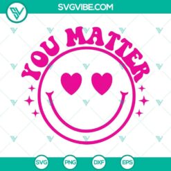 Dear Person Behind Me SVG - You Matter and You Are Amazing design for digital use.