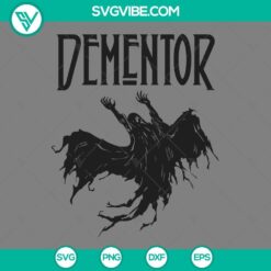 Dementor SVG images and Led Zeppelin SVG design in PNG EPS DXF file format, perfect for digital crafting projects.