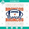Denver Broncos logo SVG, PNG, DXF, and EPS cut files for crafters and sports fans. Perfect for DIY projects and personalization.