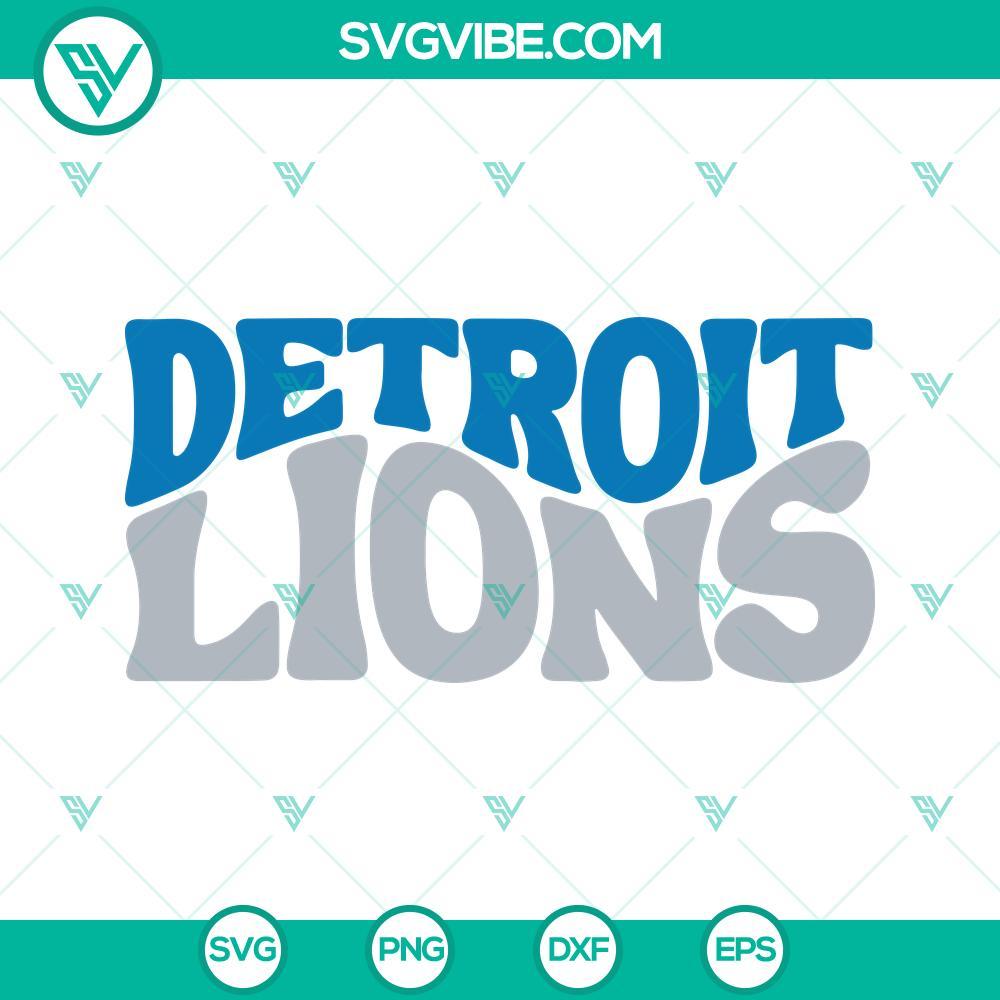 Detroit Lions Football SVG PNG DXF EPS Cut Files Detroit Lions football team logo cut files in SVG, PNG, DXF, and EPS formats for download. Ideal for DIY projects and crafting.