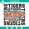 Detroit Tigers mascot logo SVG, PNG, DXF, EPS cut files for crafts, shirts, and more. High-quality baseball team design.