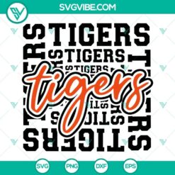 Detroit Tigers mascot logo SVG, PNG, DXF, EPS cut files for crafts, shirts, and more. High-quality baseball team design.