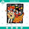 Dia De Los Muertos couple SVG images with intricate skull designs for Day of the Dead celebration.
