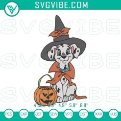 101 Dalmatians Disney embroidery design file, featuring classic Disney cartoon characters, suitable for machine embroidery.
