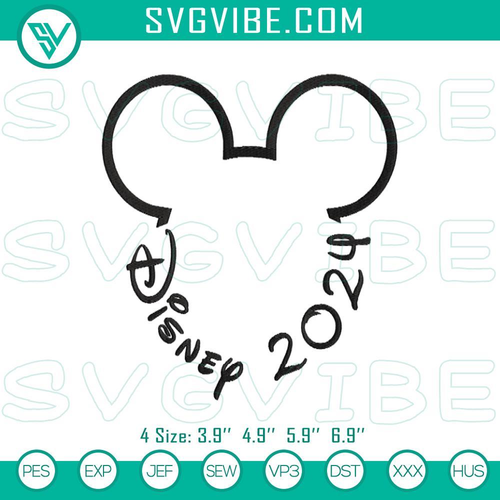 Disney 2024 Machine Embroidery Designs, Mickey Mouse Head Embroidery Designs Disney 2024 embroidery file featuring Mickey Mouse head design, perfect for crafting projects and digital embroidery enthusiasts.