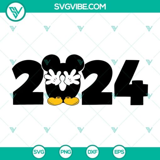 Disney 2024 Mickey Mouse Hands SVG files with PNG, DXF, and EPS formats for crafting projects.