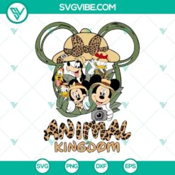 Disney Animal Kingdom, Disney Trip, and Disneyland Safari SVG Images for crafting and design projects with animals, nature, and adventure themes.