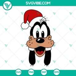 Disney Characters Christmas SVG File Bundle, Mickey And Friends Santa 7