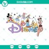 Disney Characters SVG with Mickey Mouse and Friends design, ideal for crafting projects, featuring Disney favorites in a digital file.