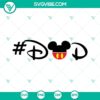 Disney Dad And Mom SVG bundle for Family Vacation with fun designs for family trip. Great for vacation shirts and crafts.