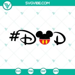 Disney Dad And Mom SVG bundle for Family Vacation with fun designs for family trip. Great for vacation shirts and crafts.