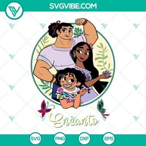 Disney Encanto Mirabel and Luisa Madrigal SVG files for download, perfect for craft projects.