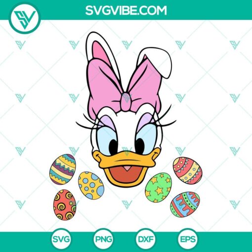 Disney Family Easter Bunny SVG File Bundle, Easter Mouse Ears SVG Download, 1
