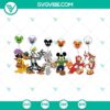 Disney Halloween Mickey Mouse and Friends SVG Download featuring cute Halloween Disney characters, perfect for crafts and projects.