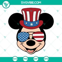 Disney Happy 4th of July SVG File Bundle, Fourth Of July SVG Image, Mickey 5