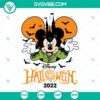 Disney Happy Halloween 2022 SVG download bundle featuring Mickey and Minnie Mouse in a festive and cheerful Halloween design.