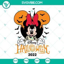 Disney Happy Halloween 2022 SVG Download Bundle, Mickey And Minnie Happy 2
