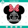Disney Mouse Head Cruise 2023 SVG Download Bundle with Disney Family Vacation theme, perfect for travel enthusiasts, available for instant download.