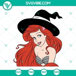 Disney Princess Halloween SVG Images Bundle, Witches Princess Halloween 7