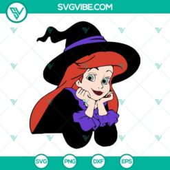 Disney Princess Halloween SVG Images Bundle, Witches Princess Halloween 8