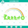 Disney St. Patrick's Day Mickey and Friends SVG featuring Lucky Walk theme. Perfect for crafts, shirts, decoration. Instant download.