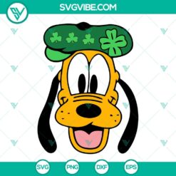 Disney St Patricks Day SVG Download, St Patricks Mickey And Friends Face 8