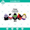 Disney Villains themed Easter eggs SVG design for Happy Easter 2023 featuring popular Disney cartoon characters. Perfect for Easter crafts.