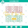 Juneteenth and Black History SVG files with "Do It For The Culture 1865" design, ideal for cultural celebration projects.